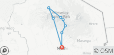  Full moon eclipse at the top of mount kilimanjaro - 9 destinations 