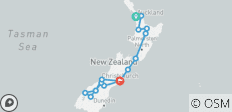  NEW 21-Day Grand Kiwi Small Group Tour - 15 destinations 