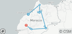  Un aperçu du Maroc : De Casablanca à Marrakech - 11 destinations 