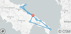  Gran recorrido por las maravillas de Apulia - 13 destinos 