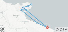  Panorama van Puglia - 9 bestemmingen 