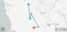  Circuito privado - La Toscana atemporal: Florencia, Siena y el Valle de Orcia - 5 destinos 