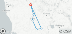  Circuito privado - Sombras de la Toscana - 6 destinos 