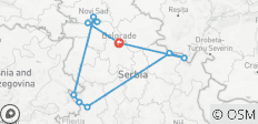  Servië Topattracties in 7 dagen - 10 bestemmingen 