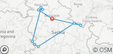  Serbia Top attractions in 7 days - 10 destinations 