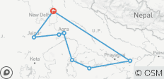  Tesoros del Norte de la India y Madhya Pradesh - 10 destinos 