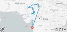  Rajasthan Mewad met Mount Abu - 12 bestemmingen 