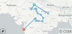  Circuito por el Patrimonio de la India con Aventura en la Naturaleza - 17 destinos 