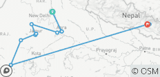  Majestueuze reis naar Noord-India en Kathmandu - 18 bestemmingen 