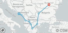  Dubrovnik to Bucharest: Eastern Europe Highlights - 9 destinations 