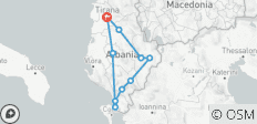  5 Days Private Tour Albanian Country Side UNESCO Lake and old Towns - 10 destinations 