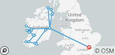  Londen – Dublin &amp; De Rondreis door door heel Ierland - 27 bestemmingen 