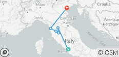  Circuit à Rome, Florence, la Toscane et Venise - forfait de 7 jours - 7 destinations 