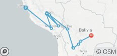  Peru und Bolivien erkunden - 15 Destinationen 