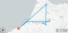  Luxuriöses Nordmarokko - 7 Destinationen 