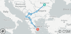  Héritage des Balkans Du château de Dracula à l\'Athènes antique - Circuit en petit groupe - 10 destinations 