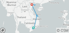  Vietnam Cultural Mosaic 8 Days Ho Chi Minh, Da Nang, Hoi An, Hanoi, Halong bay - 8 destinations 