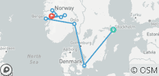  Highlights of Scandinavia (Sweden, Denmark &amp; Norway) (Private Tour) - 10 destinations 