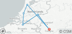  Nord/Süd Holland und Belgien - 6 Destinationen 