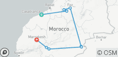  Grand tour du Maroc : villes impériales et désert du Sahara - 9 destinations 