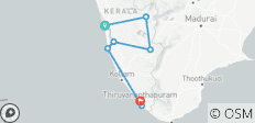  Circuit de 9 jours au Kerala, sur les plages et dans les backwaters - 7 destinations 