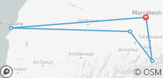  Marokkanisches Abenteuer: Marrakesch, Atlasgebirge, Agafay-Wüste &amp; Essaouira - 5 Destinationen 