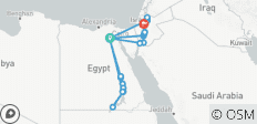  Classic Egypt &amp; Jordan (from Cairo to Dead Sea) - 22 destinations 