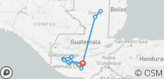  Höhepunkte Guatemalas - 19 Destinationen 