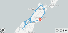  Neuseeland Vanlife: South Island &amp; Roadtrip Adventure - 14 Destinationen 