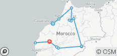  Marokko: Städte, Wüsten und die Schönheit der Küste - 13 Destinationen 