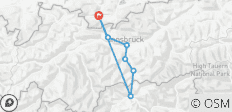  Geführte Alpenüberquerung von Garmisch nach Sterzing – Met gids&amp;hotelcomfort die Alpen überqueren - 7 bestemmingen 