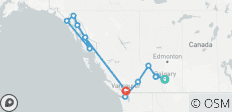  Le cœur des Rocheuses canadiennes avec une croisière et le Stampede de Calgary - 2024 - 14 destinations 