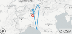  Le meilleur de Milan, la Cène, les lacs italiens, la Bernina et les Cinque Terre - 7 jours - 15 destinations 