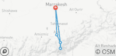 3 dagen trektocht naar de Toubkal berg vanuit Marrakech - 7 bestemmingen 