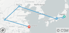  Tour Privado Descubrimiento de Japón y China 16 Días - 8 destinos 