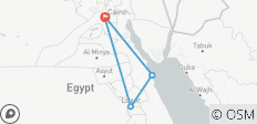  Forfait 7 jours 6 nuits - Circuit au Caire, à Louxor et à Hurghada - 7 destinations 