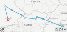  Weihnachten auf der Donau von Budapest nach München - 9 Destinationen 