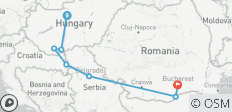  Aventura en los Balcanes Budapest → Bucarest (2025) - 7 destinos 