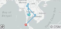  Descubre Tailandia y la civilización camboyana 16 Días - Circuito Privado - 15 destinos 