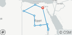  15 Days Classic Tour to Alexandria, Cairo and Nile Cruise - 14 destinations 