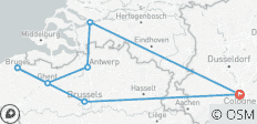  Rhine Experience Netherlands &amp; Belgium 2024 (7 destinations) - 7 destinations 