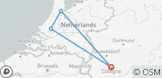  Rhein Kurz-Kreuzfahrt Niederlande 2024 (12 Destinationen) - 4 Destinationen 