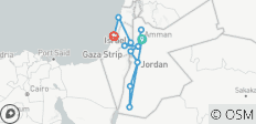  Explorez la Jordanie, Israël et les Territoires palestiniens - 12 destinations 