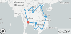  L\'épopée de l\'Asie du Sud- Est (17 destinations) - 17 destinations 