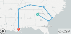  Best of the South: Atlanta to New Orleans - 7 destinations 