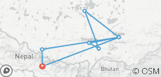  Tibet Tour with North EBC - 8 destinations 