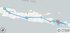  Java &amp; Bali - een verkenningsreis - 21 bestemmingen 