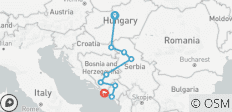  Balkan Adventure - 9 destinations 