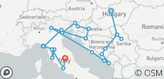  De Budapest a Roma - 31 destinos 