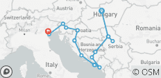  De Budapest a Venecia - 18 destinos 